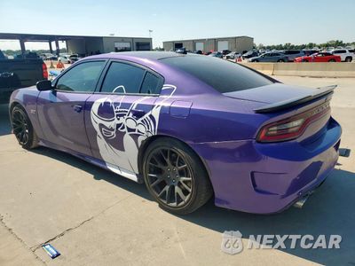 Drugie zdjęcie samochodu z przodu: 2019 DODGE CHARGER SCAT PACK VIN:2C3CDXGJ3KH644863 - miniatura