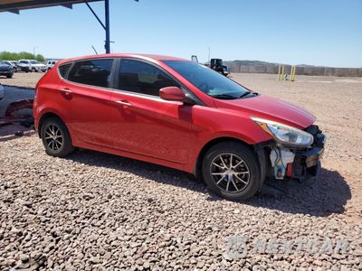 Czwarte zdjęcie samochodu z boku: 2016 HYUNDAI ACCENT SE VIN:KMHCT5AE4GU237696 - miniatura