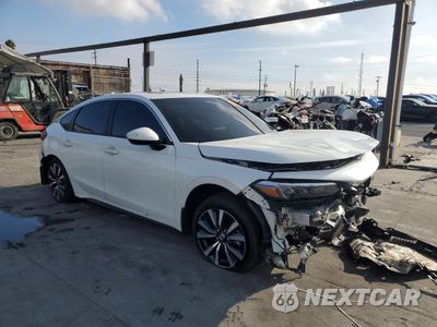 Czwarte zdjęcie samochodu z boku: 2024 HONDA CIVIC EXL VIN:19XFL1H77RE008433 - miniatura