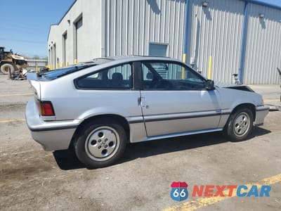 Trzecie zdjęcie samochodu z tyłu: 1987 HONDA CIVIC 1500 CRX SI VIN:JHMEC1342HS006060 - miniatura