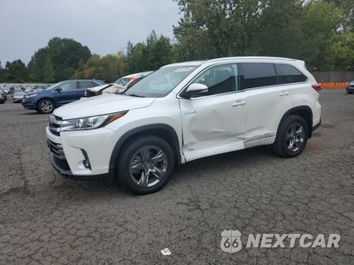 2019 TOYOTA HIGHLANDER HYBRID LIMITED 5TDDGRFH4KS052777 - główne zdjęcie licytacji z USA - miniatura