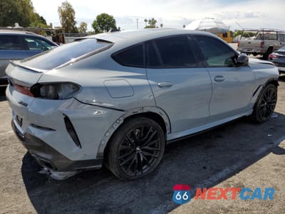 Trzecie zdjęcie samochodu z tyłu: 2025 BMW X6 M60I VIN:5UX43EX09S9W39616 - miniatura