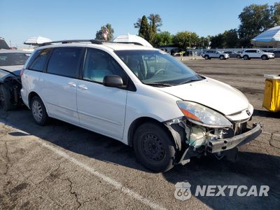 Czwarte zdjęcie samochodu z boku: 2008 TOYOTA SIENNA CE VIN:5TDZK23C98S147560 - miniatura