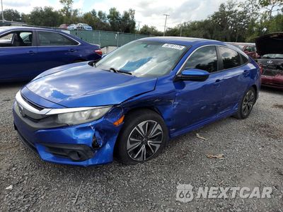 2018 HONDA CIVIC EX 19XFC1E38JE001593 - główne zdjęcie licytacji z USA - miniatura