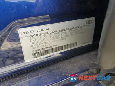 Zdjęcie 12 z 12 samochodu: 2021 AUDI A8 L VIN:WAU8EAF88MN013723 - miniatura