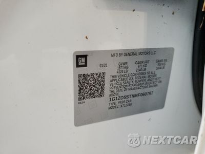 Zdjęcie 13 z 13 samochodu: 2021 CHEVROLET MALIBU LT VIN:1G1ZD5STXMF060797 - miniatura