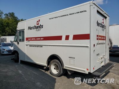 Trzecie zdjęcie samochodu z tyłu: 2022 FORD F-SER OTHR - VAN CAB AND CHASSIS VIN:1F64F5KNXN0A05724 - miniatura