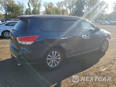 Trzecie zdjęcie samochodu z tyłu: 2013 NISSAN PATHFINDER S VIN:5N1AR2MM7DC676190 - miniatura