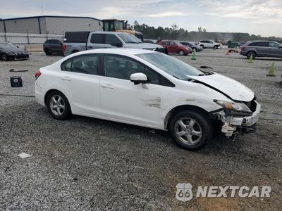 Czwarte zdjęcie samochodu z boku: 2014 HONDA CIVIC NATURAL GAS VIN:19XFB5F55EE000255 - miniatura