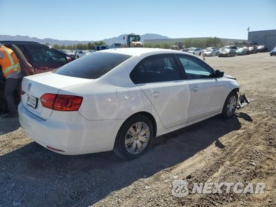Trzecie zdjęcie samochodu z tyłu: 2014 VOLKSWAGEN JETTA BASE VIN:3VW1K7AJXEM389634 - miniatura
