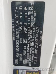 Zdjęcie 13 z 16 samochodu: 2019 KIA FORTE FE VIN:3KPF24AD0KE047276 - miniatura