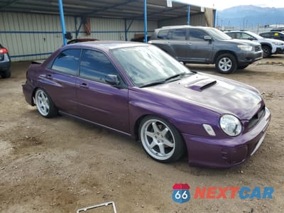 Czwarte zdjęcie samochodu z boku: 2002 SUBARU IMPREZA RS VIN:JF1GD67532G512102 - miniatura