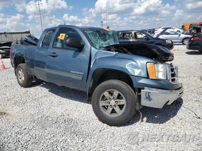 Czwarte zdjęcie samochodu z boku: 2012 GMC SIERRA K1500 SLE VIN:1GTR2VE72CZ252014 - miniatura
