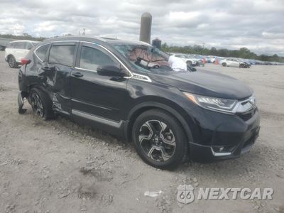 Czwarte zdjęcie samochodu z boku: 2018 HONDA CR-V TOURING VIN:5J6RW1H99JL011457 - miniatura