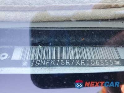 Zdjęcie 13 z 13 samochodu: 1999 CHEVROLET TAHOE K1500 VIN:1GNEK13R7XR106555 - miniatura