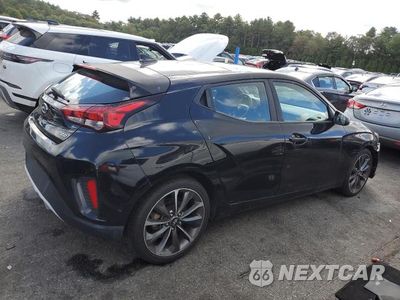 Trzecie zdjęcie samochodu z tyłu: 2019 HYUNDAI VELOSTER BASE VIN:KMHTG6AFXKU013893 - miniatura