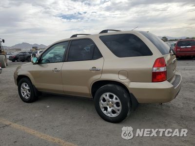 Drugie zdjęcie samochodu z przodu: 2001 ACURA MDX TOURING VIN:2HNYD18891H503928 - miniatura