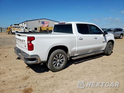 Trzecie zdjęcie samochodu z tyłu: 2020 CHEVROLET SILVERADO C1500 LT VIN:3GCPWCEK1LG237959 - miniatura
