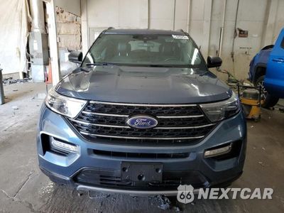 Piąte zdjęcie samochodu w środku: 2020 FORD EXPLORER XLT VIN:1FMSK8DH4LGC08357 - miniatura