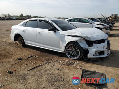 Czwarte zdjęcie samochodu z boku: 2018 AUDI S4 PREMIUM PLUS VIN:WAUB4AF42JA139830 - miniatura