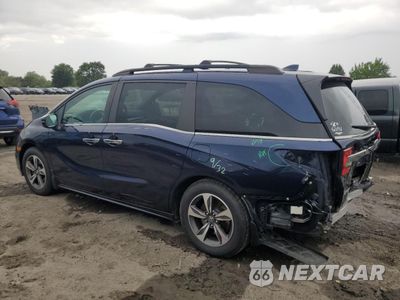 Drugie zdjęcie samochodu z przodu: 2018 HONDA ODYSSEY TOURING VIN:5FNRL6H85JB015723 - miniatura