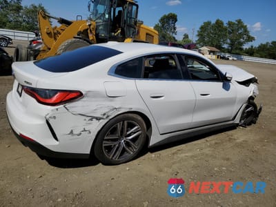 Trzecie zdjęcie samochodu z tyłu: 2023 BMW 430XI GRAN COUPE VIN:WBA73AV07PFP41609 - miniatura