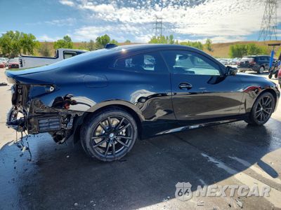 Trzecie zdjęcie samochodu z tyłu: 2022 BMW 430XI VIN:WBA73AP04NCJ51816 - miniatura