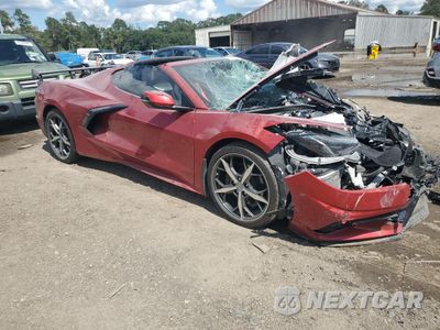 Czwarte zdjęcie samochodu z boku: 2022 CHEVROLET CORVETTE STINGRAY 2LT VIN:1G1YB2D42N5109200 - miniatura
