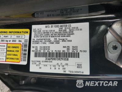 Zdjęcie 12 z 12 samochodu: 2013 FORD FUSION SE VIN:3FA6P0HR7DR291858 - miniatura