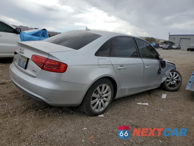 Trzecie zdjęcie samochodu z tyłu: 2014 AUDI A4 PREMIUM VIN:WAUAFAFLXEN025389 - miniatura