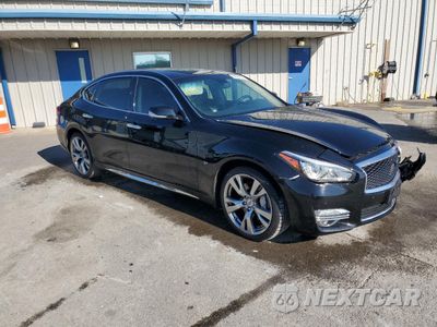 Czwarte zdjęcie samochodu z boku: 2016 INFINITI Q70L 3.7 VIN:JN1BY1PP6GM630380 - miniatura