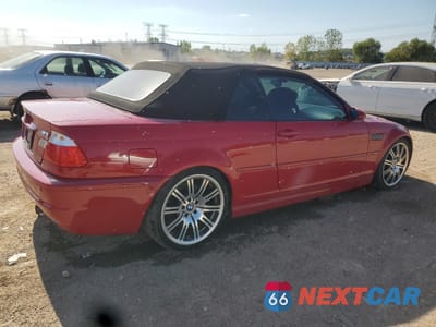 Trzecie zdjęcie samochodu z tyłu: 2003 BMW M3 VIN:WBSBR93453PK01866 - miniatura