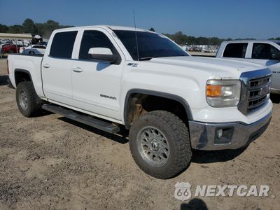 Czwarte zdjęcie samochodu z boku: 2014 GMC SIERRA K1500 SLE VIN:3GTU2UEC4EG121784 - miniatura