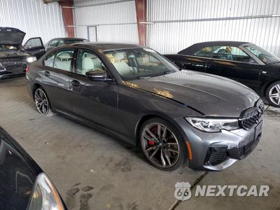 Czwarte zdjęcie samochodu z boku: 2021 BMW M340XI VIN:3MW5U9J03M8B63781 - miniatura