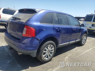 Trzecie zdjęcie samochodu z tyłu: 2013 FORD EDGE SEL VIN:2FMDK3JC0DBB30589 - miniatura