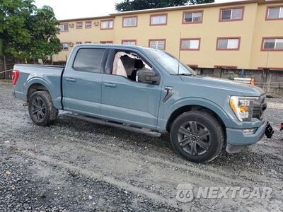 Czwarte zdjęcie samochodu z boku: 2023 FORD F150 SUPERCREW VIN:1FTEW1CP2PKG07664 - miniatura