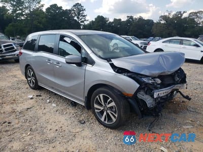 Czwarte zdjęcie samochodu z boku: 2023 HONDA ODYSSEY TOURING VIN:5FNRL6H81PB029837 - miniatura