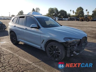 Czwarte zdjęcie samochodu z boku: 2023 BMW X3 SDRIVE30I VIN:5UX43DP01P9P15976 - miniatura