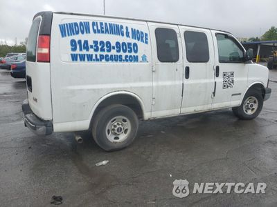 Trzecie zdjęcie samochodu z tyłu: 2006 GMC SAVANA G2500 VIN:1GTGG25V161144508 - miniatura
