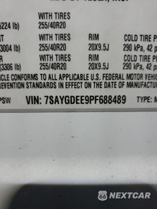 Zdjęcie 12 z 12 samochodu: 2023 TESLA MODEL Y VIN:7SAYGDEE9PF688489 - miniatura