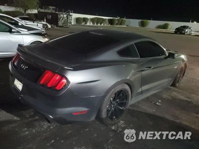 Trzecie zdjęcie samochodu z tyłu: 2016 FORD MUSTANG GT VIN:1FA6P8CF7G5202809 - miniatura