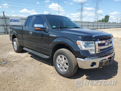 Czwarte zdjęcie samochodu z boku: 2014 FORD F150 SUPER CAB VIN:1FTFX1EF7EFB83488 - miniatura