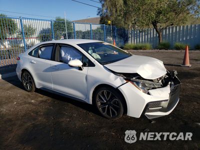 Czwarte zdjęcie samochodu z boku: 2020 TOYOTA COROLLA SE VIN:5YFS4RCE9LP021268 - miniatura