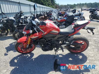 Trzecie zdjęcie samochodu z tyłu: 2022 KAWASAKI ZR900 F VIN:ML5ZRDF14NDA54855 - miniatura