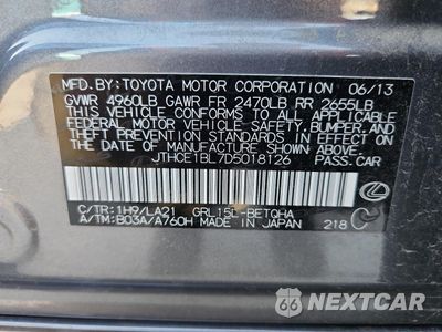 Zdjęcie 13 z 15 samochodu: 2013 LEXUS GS 350 VIN:JTHCE1BL7D5018126 - miniatura