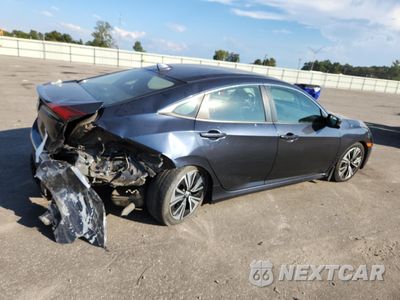 Trzecie zdjęcie samochodu z tyłu: 2017 HONDA CIVIC EXL VIN:19XFC1F72HE013783 - miniatura