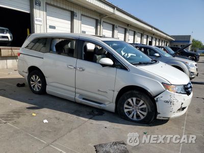 Czwarte zdjęcie samochodu z boku: 2016 HONDA ODYSSEY EXL VIN:5FNRL5H65GB124877 - miniatura