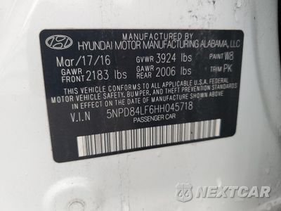 Zdjęcie 12 z 13 samochodu: 2017 HYUNDAI ELANTRA SE VIN:5NPD84LF6HH045718 - miniatura