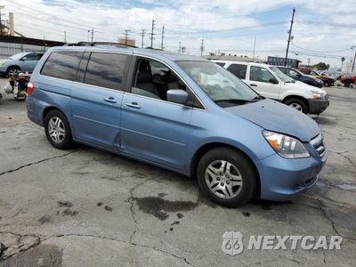 Czwarte zdjęcie samochodu z boku: 2007 HONDA ODYSSEY EXL VIN:5FNRL38767B053105 - miniatura