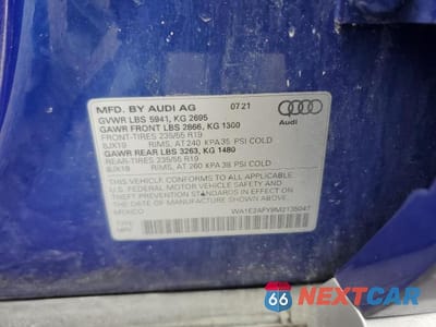 Zdjęcie 13 z 13 samochodu: 2021 AUDI Q5 E PREMIUM PLUS VIN:WA1E2AFY9M2135047 - miniatura
